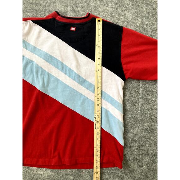 VTG Y2K Ecko Unltd T-shirt Mens Medium embroidered hip hop rap heavy weight - Picture 6 of 13